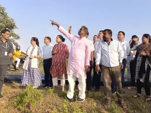 रायसेन शहर से बाहर जाएगी कृषि मंडी, अधिकारियों ने किया निरीक्षण; 200 गांवों के किसानों को मिलेगी सुविधा