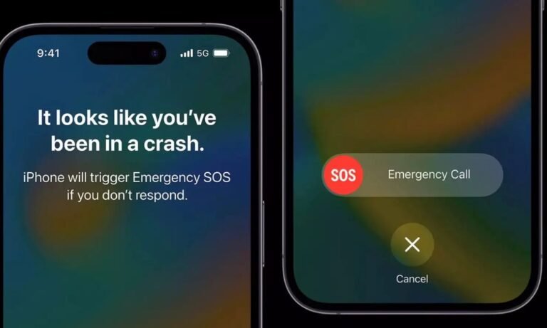 iPhone Crash Detection