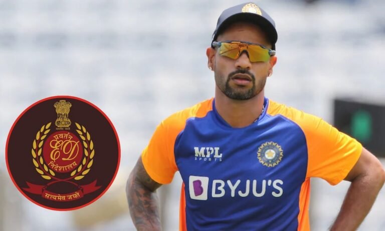Shikhar Dhawan ED Summons
