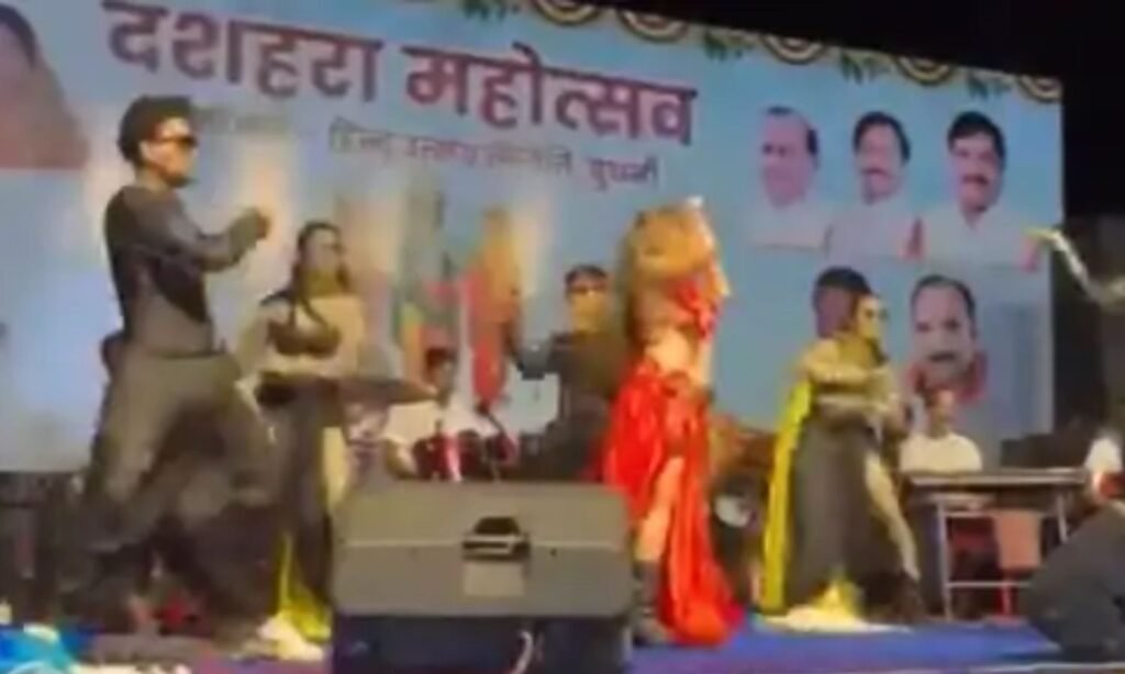 Budni Dussehra Festival Obscene dance video