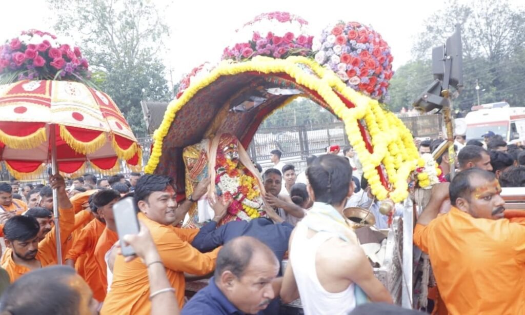 Lord Mahakal first Savari in the month of Kartik.