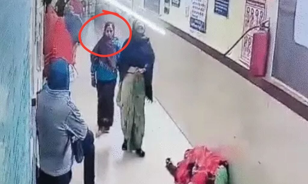 Newborn baby girl stolen