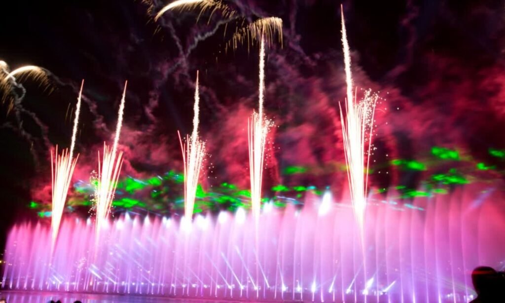 Drone show in Bhopal on Madhya Pradesh's Foundation Day