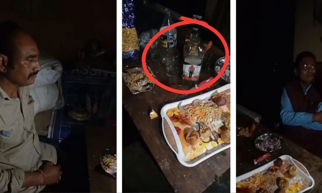 CM Rise School Principal and teacher alcohol party Video