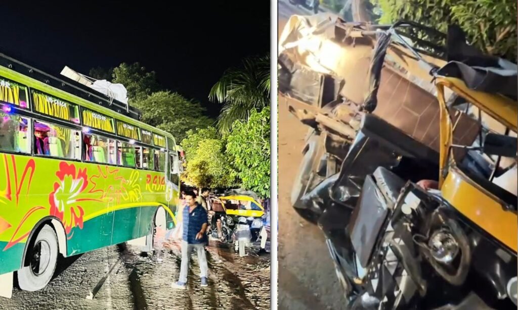 Narmadapuram road accident