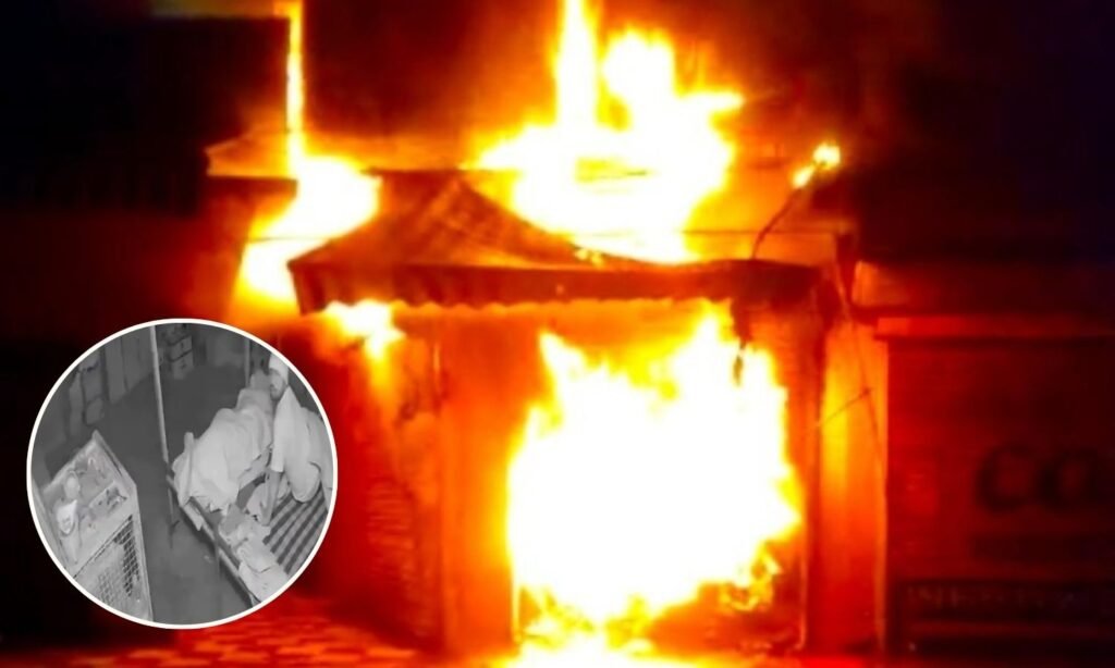 Raisen Liquor Shop Fire