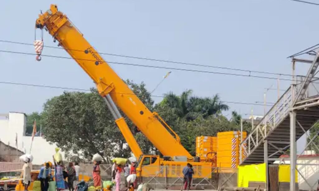 foot over bridge demolition