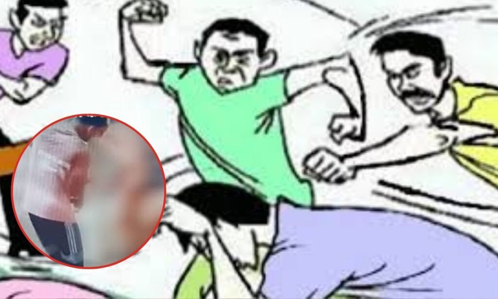 young man was stripped and beaten in the Chola Mandir area of Bhopal