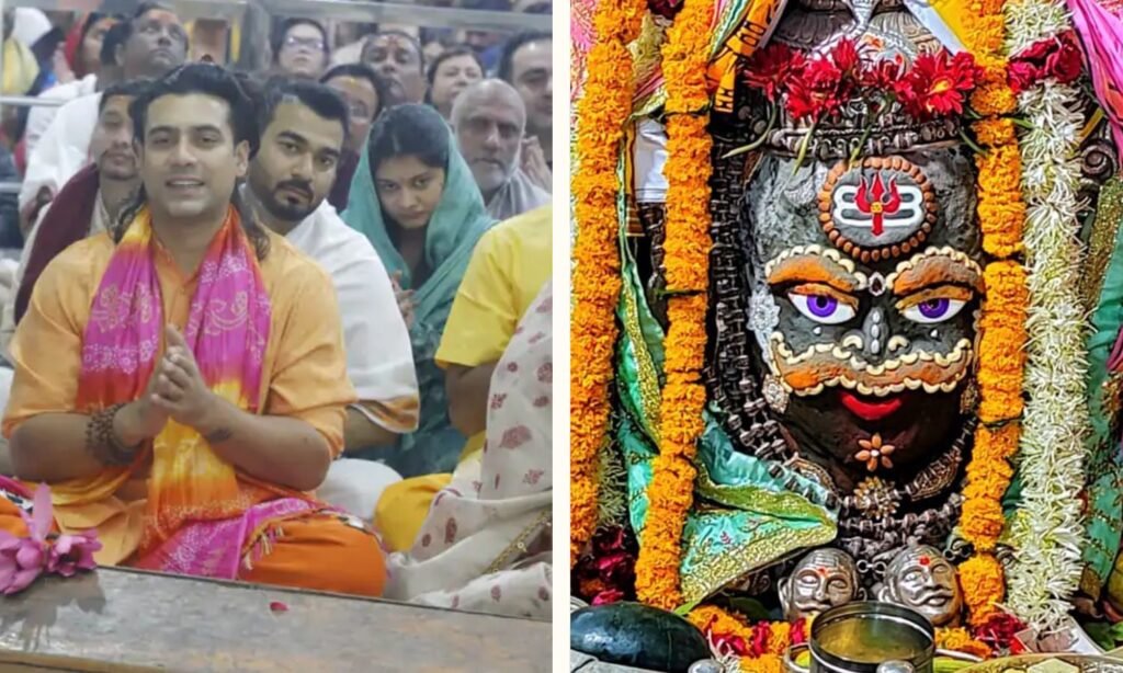 Singer Jubin Nautiyal in Mahakal Temple