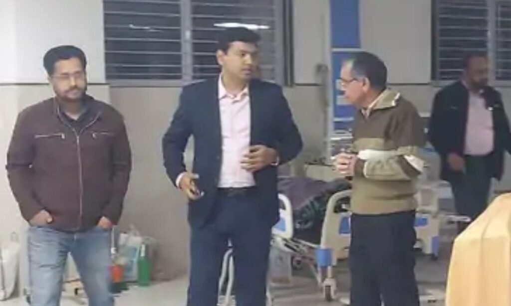 Collector Inspects Raisen Hospital After Cockroaches And Insects Are Found