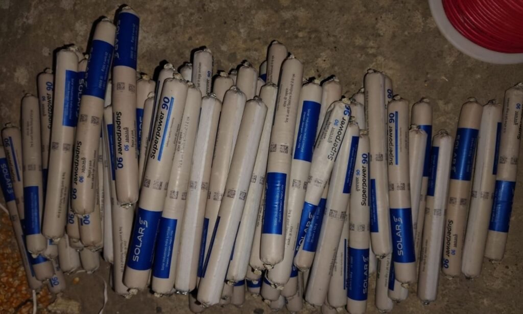 Betul Gelatin sticks seized