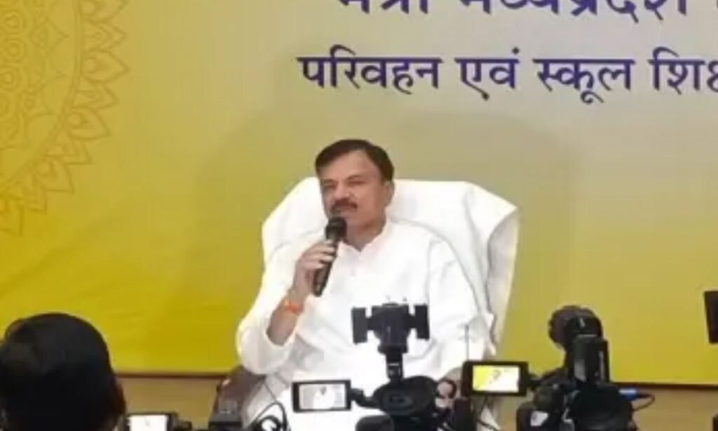 School Education Minister Uday Pratap Singh