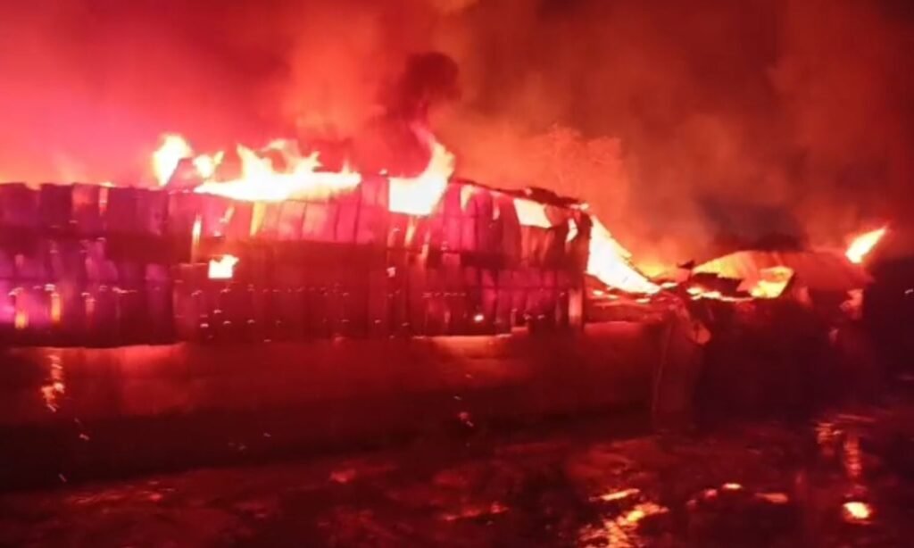Bhopal Timber Market Fire