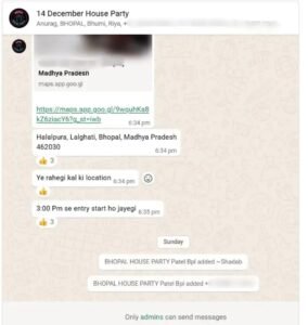 Bhopal New Year Party Fraud