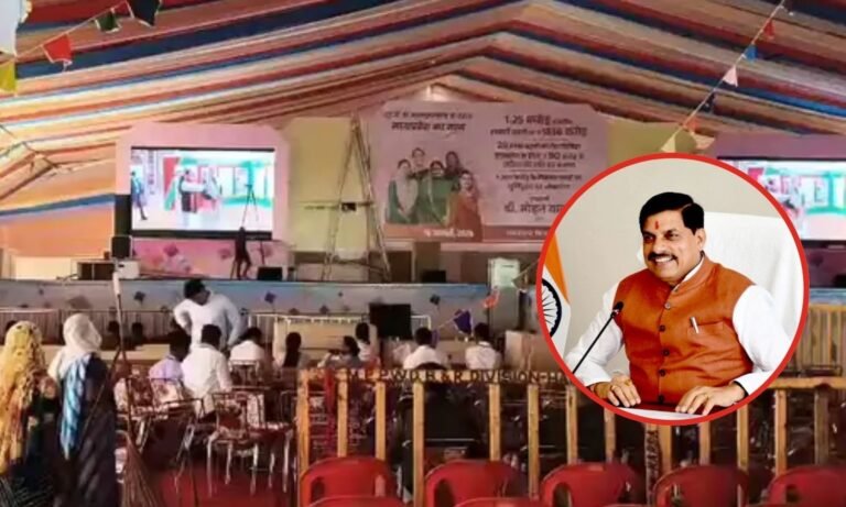 CM Mohan Yadav Makhanagar Visit