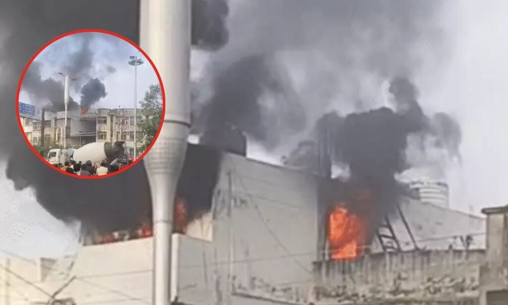 Bhopal Building Fire