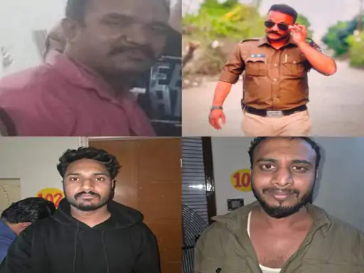 Indore Police Loot Case : व्यापारी से लूट में दो सिपाही गिरफ्तार, 4 आरोपी कोर्ट में पेश