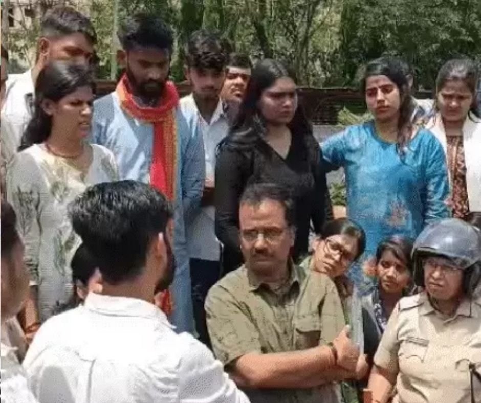 ABVP Student Protest