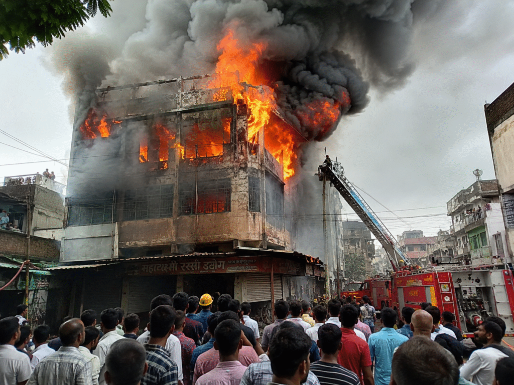 Burhanpur Fire News
