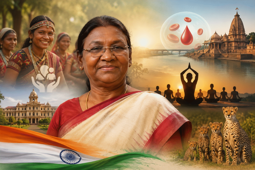 President Droupadi Murmu MP Visit