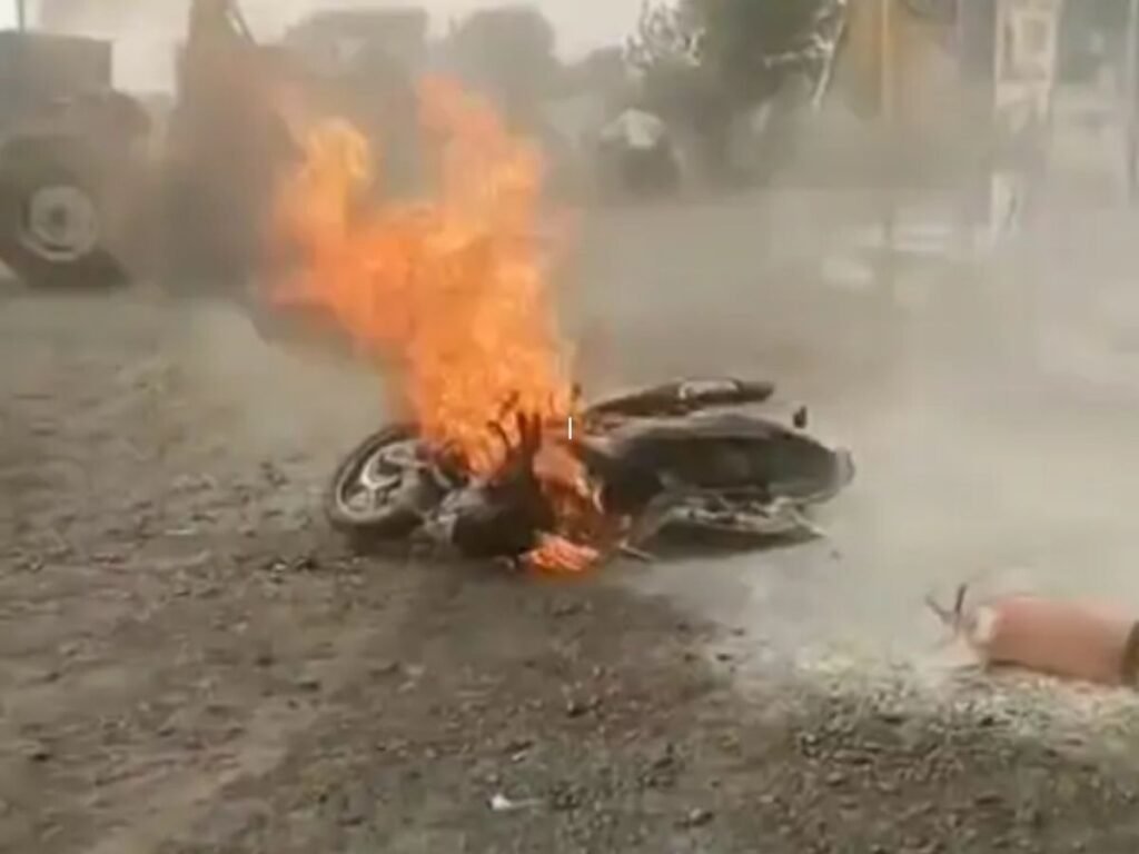 Petrol Pump Accident